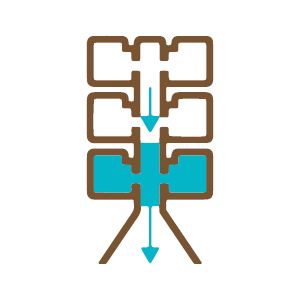 Melting out of Pattern